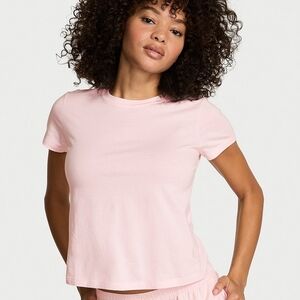 Victoria's Secret Light Pink Short Sleeve Tee